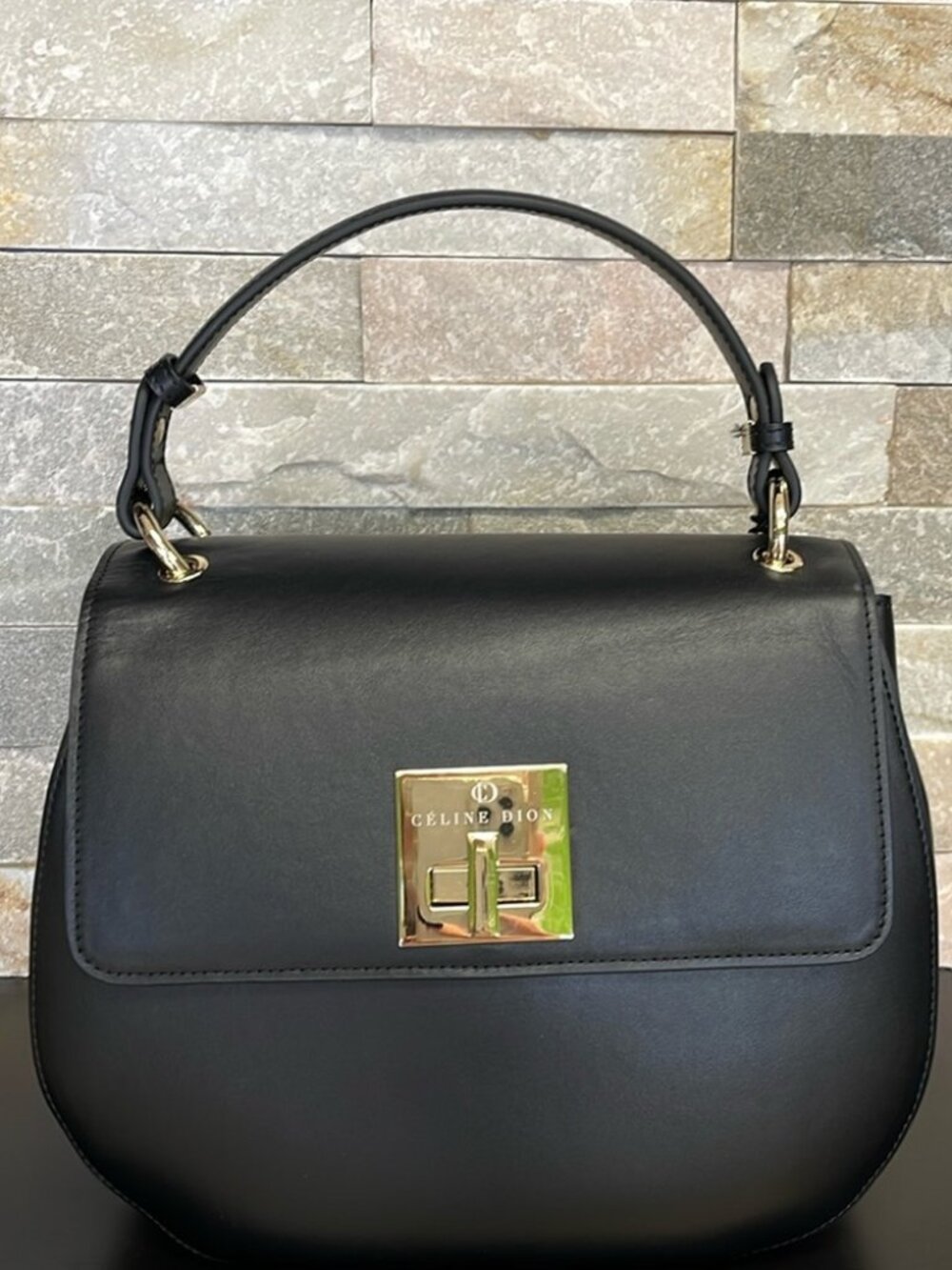 🎁Celine Dion Women's Minuet Leather Handle Bag - Picture 9 of 11